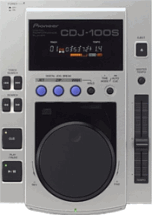 A professional DJ CD Player with Pitch Control